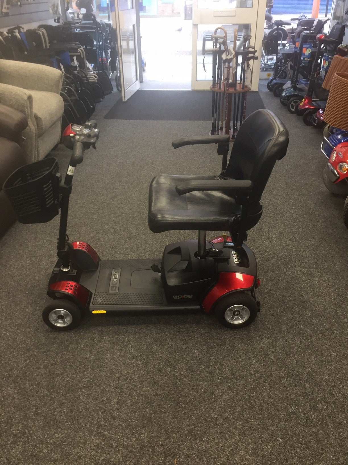 Pride Go Go Traveller (Red) - Eden Mobility