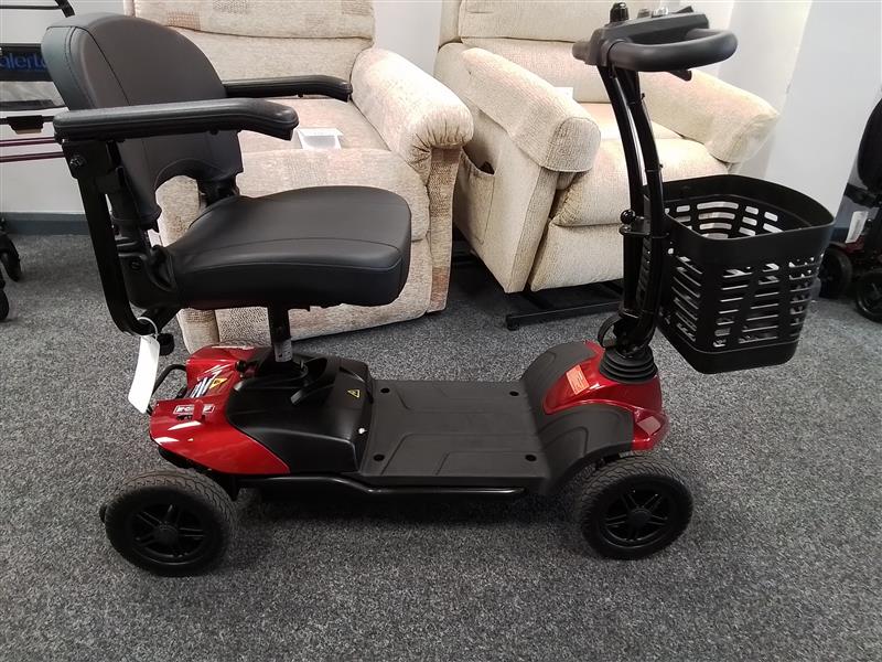 CareCo Dynamo in Red | Refurbished Mobility Scooter Hull
