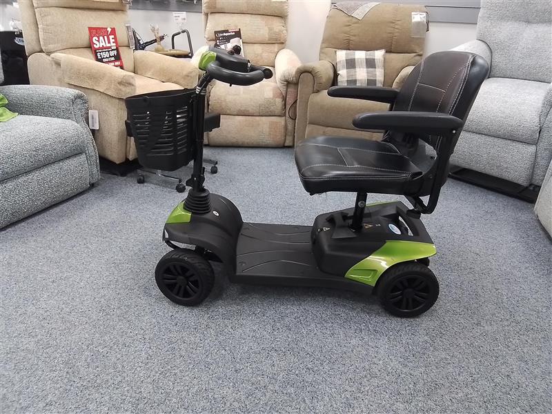 Invacare Colibri side view (Green) - Eden Mobility