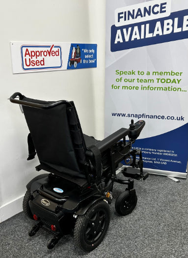 Q100 rear view (Black) - Eden Mobility
