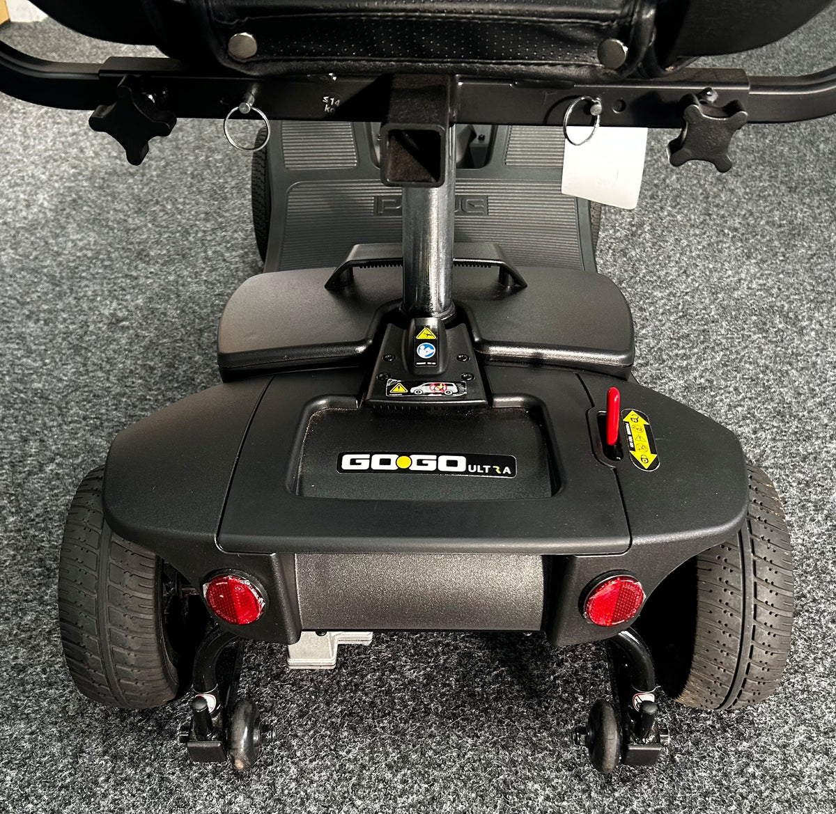 Pride Go Go Ultra in Black | Refurbished Mobility Scooter Stockport