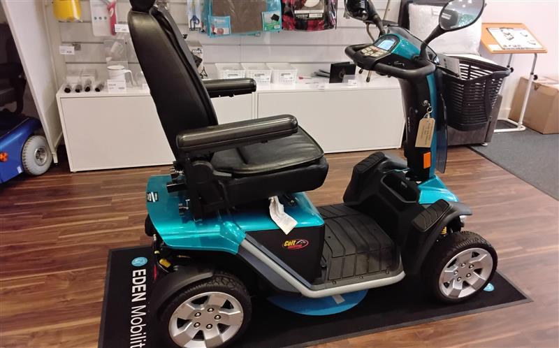 Pride Colt Executive in Blue | Refurbished Mobility Scooter Peterborough