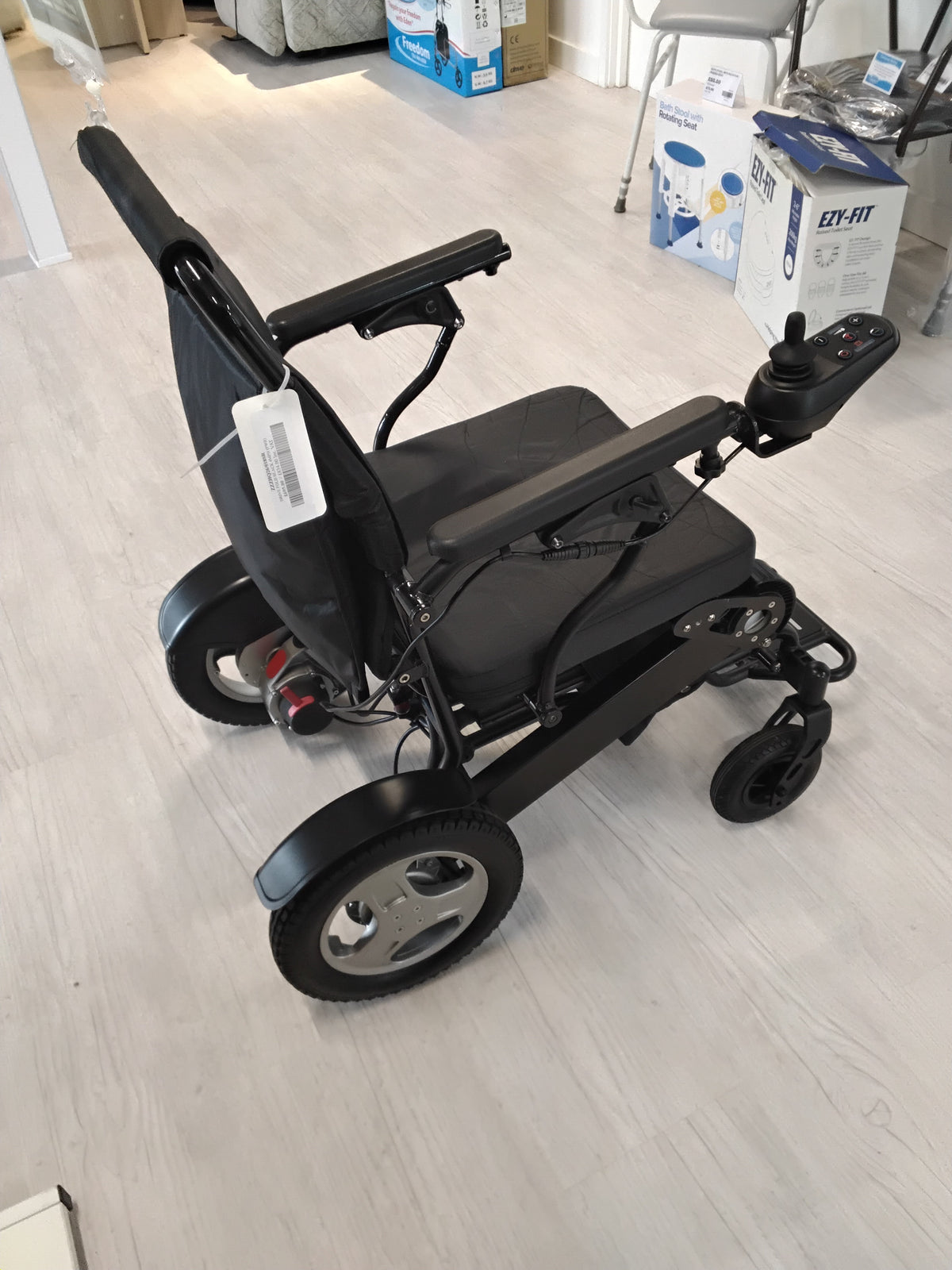 Drive Autofold in Black | Refurbished Powerchair Chesterfield-GY