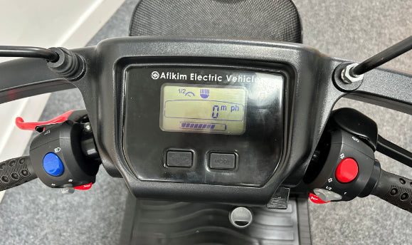 TGA Breeze in silver | Refurbished Scooter Stockport - Eden Mobility