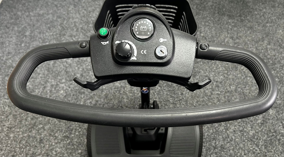 Pride Go Go Ultra in Black | Refurbished Mobility Scooter Stockport