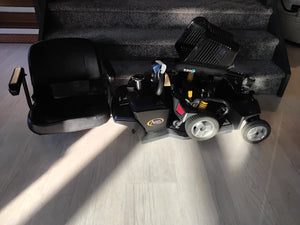Pride Apex Rapid in Blue | Refurbished Mobility Scooter Chesterfield-GY