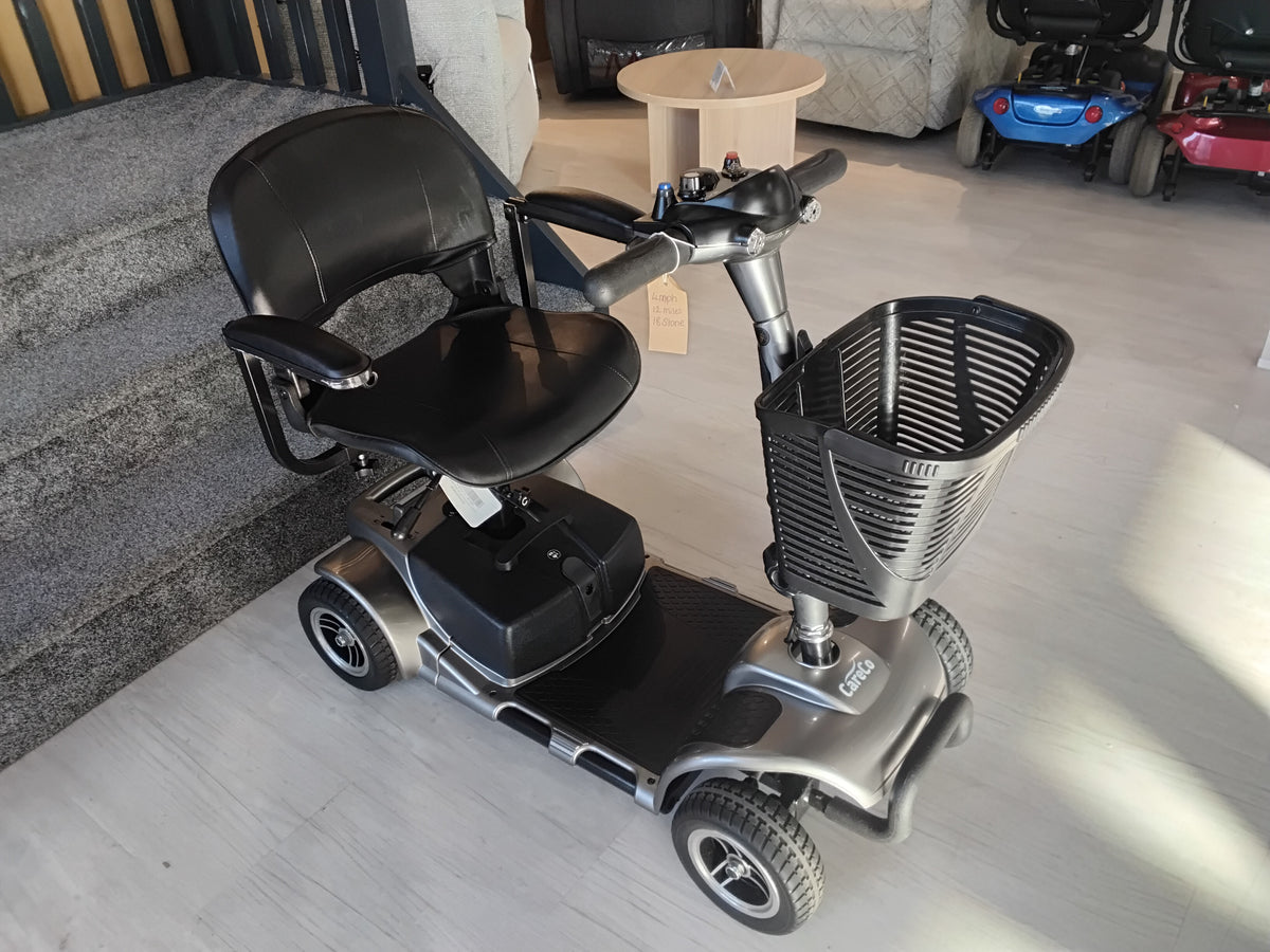 CareCo Frontier in Silver | Refurbished Mobility Scooter Chesterfield-GY