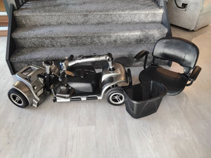 CareCo Frontier in Silver | Refurbished Mobility Scooter Chesterfield-GY