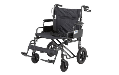 Alerta Transit Wide Heavy-Duty Aluminium Wheelchair