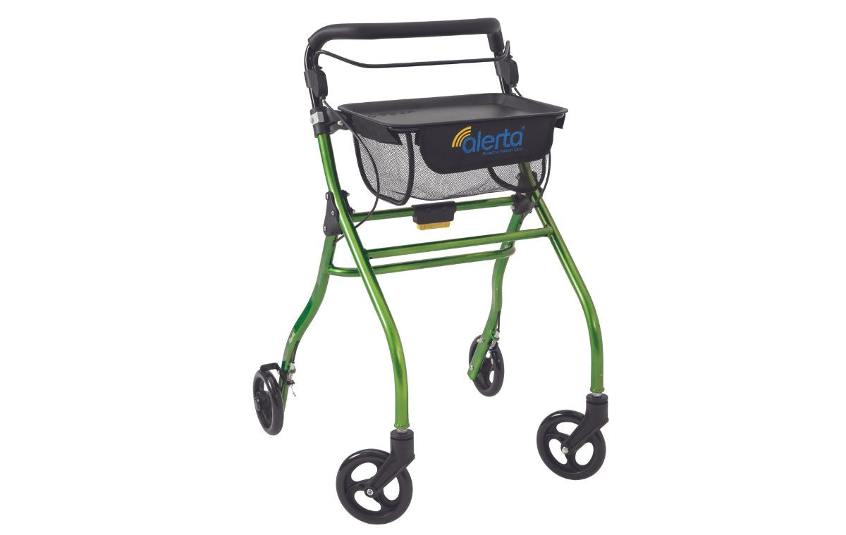 Four-Wheel Aluminium Lightweight Indoor Rollator - Eden Mobility