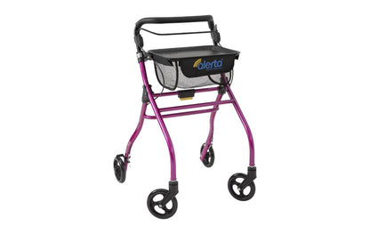 Four-Wheel Aluminium Lightweight Indoor Rollator - Eden Mobility