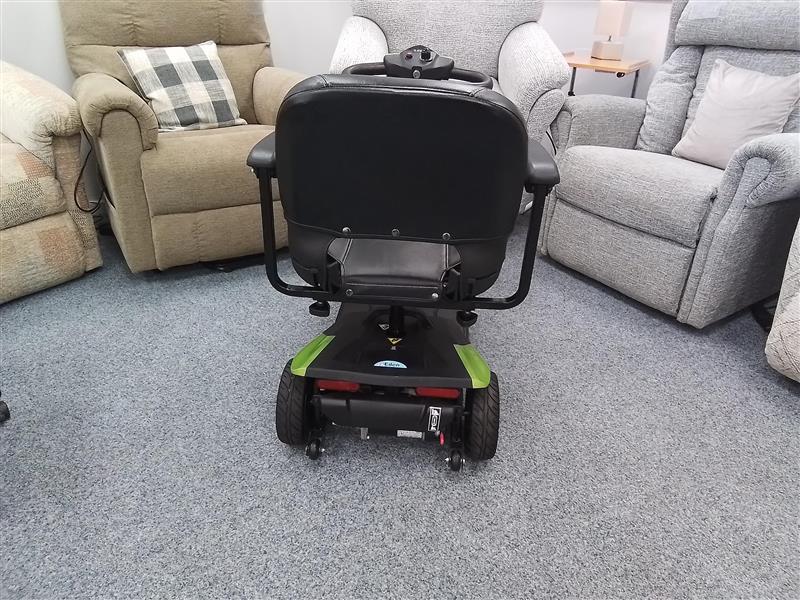 Invacare Colibri rear view (Green) - Eden Mobility