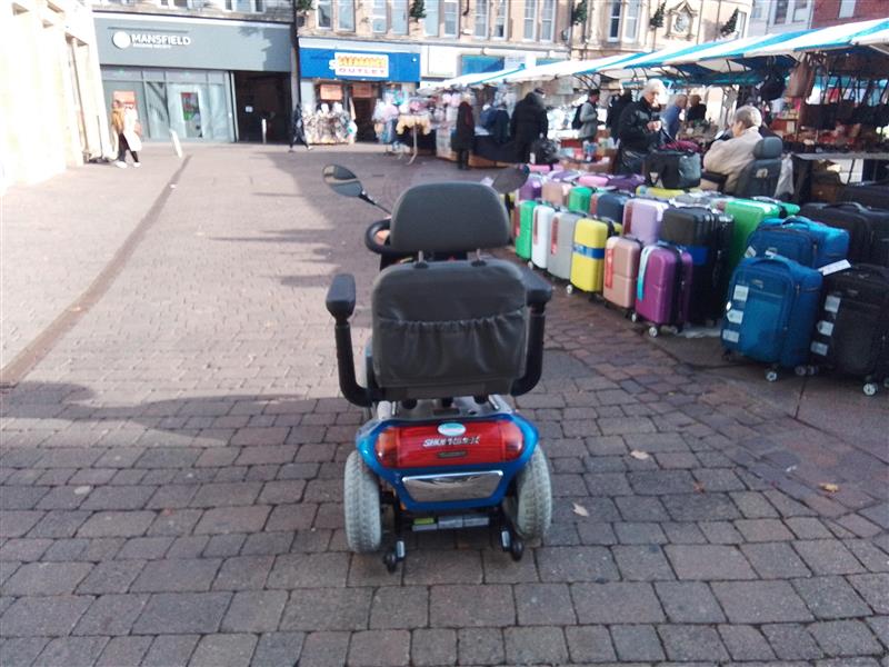 Roma Shoprider Cadiz - Blue | Mansfield