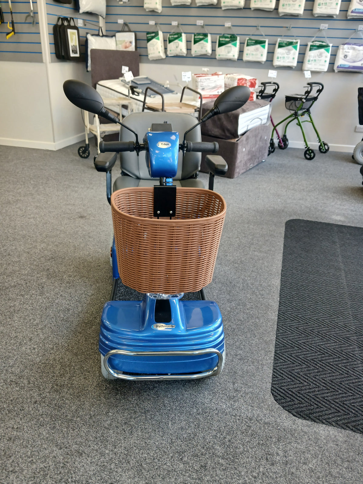 Roma Sovereign 4 in Blue | Refurbished Scooter Oldham