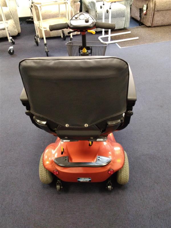 Sterling Pearl in Orange | Refurbished mobility scooter Ripley