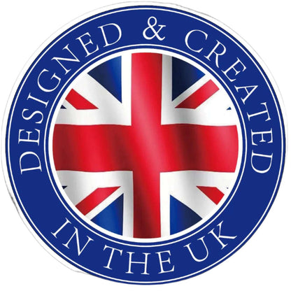 Designed and created in the UK