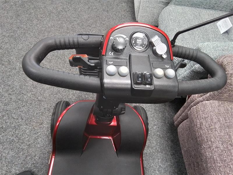 Pride Colt Plus in Red | Refurbished Mobility Scooter Hull