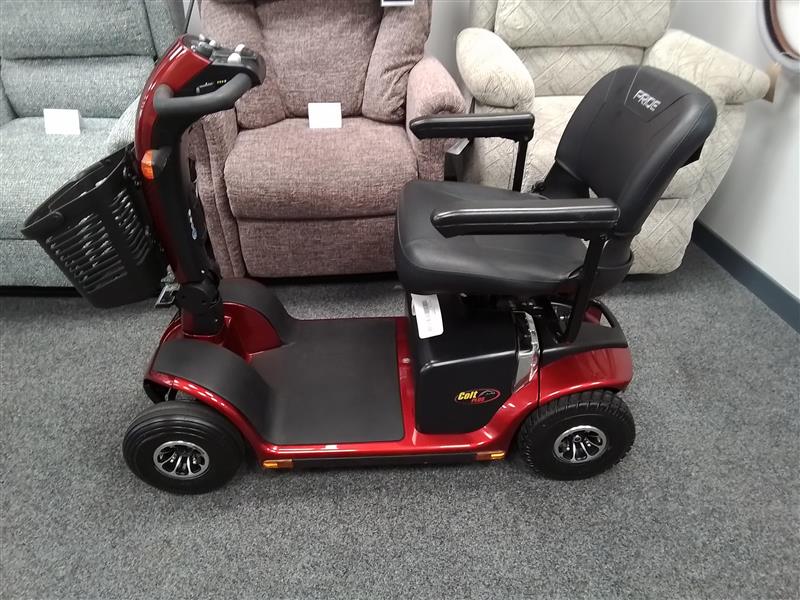 Pride Colt Plus in Red | Refurbished Mobility Scooter Hull