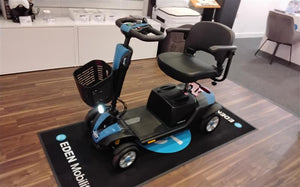 Roma Denver Graphite in Blue | Refurbished Mobility Scooter Peterborough