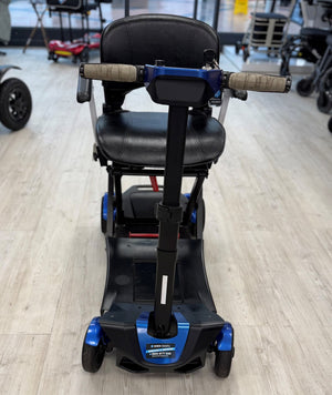 Jiffy Manaul Fold Plus in Blue | Refurbished Mobility Scooter Warrington