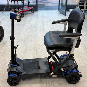 Jiffy Manaul Fold Plus in Blue | Refurbished Mobility Scooter Warrington