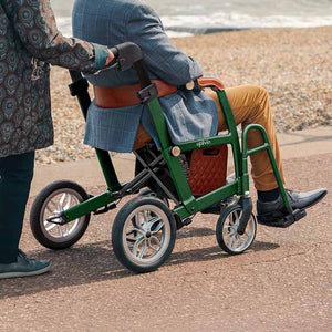 Uplivin Glide 2-in-1 Rollator & Wheelchair