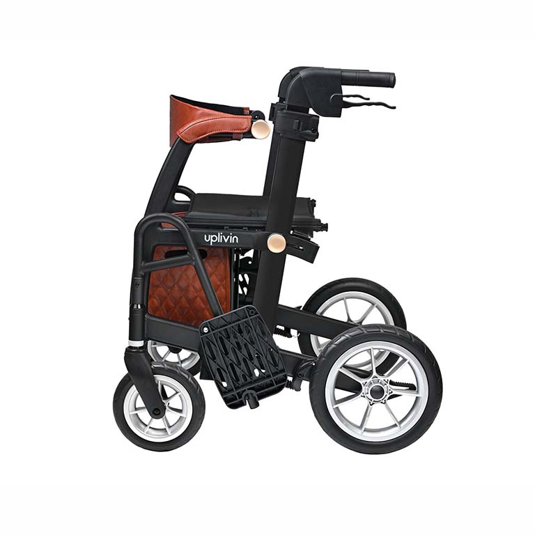 Uplivin Glide 2-in-1 Rollator & Wheelchair