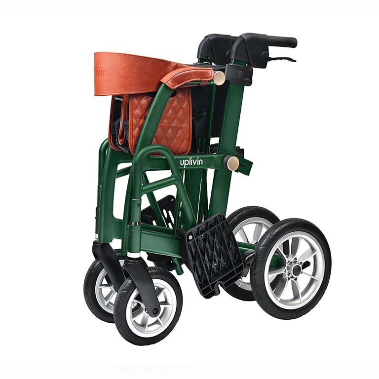 Uplivin Glide 2-in-1 Rollator & Wheelchair
