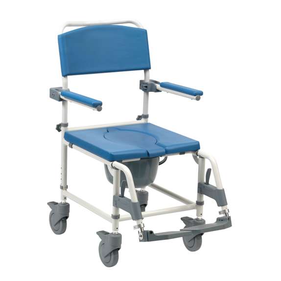 Aston Shower Commode with Comfort Seat and Bariatric Options - Eden Mobility