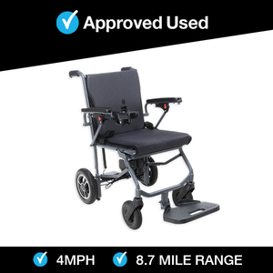 Astrolite in Grey | Refurbished Powerchair Peterborough
