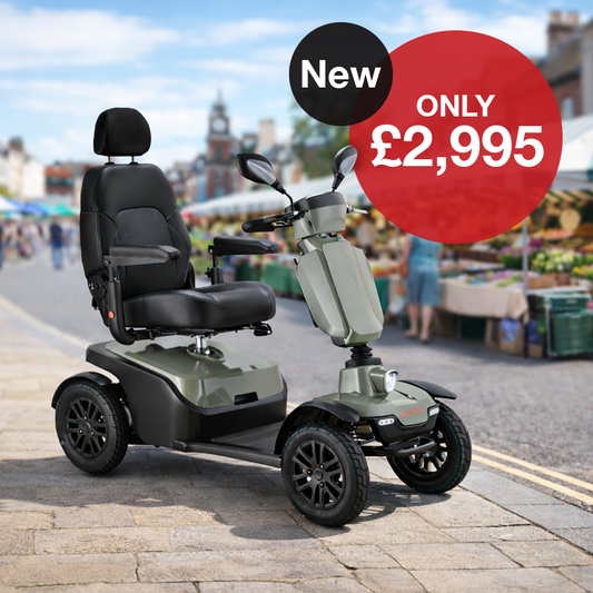 Excel Audax - New 8mph Mobility Scooter - Eden Mobility