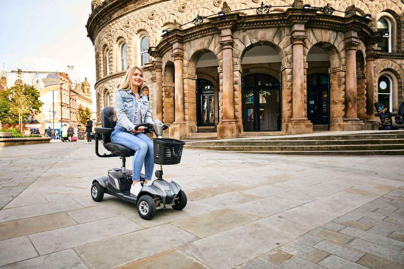 The Eden Essential Aura 4mph Boot Mobility Scooter