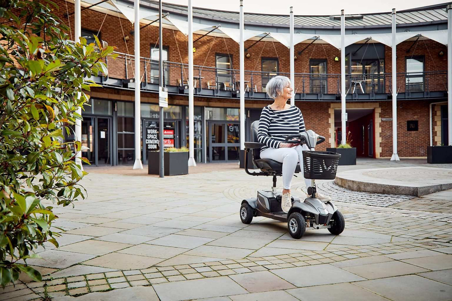 The Eden Essential Aura 4mph Boot Mobility Scooter