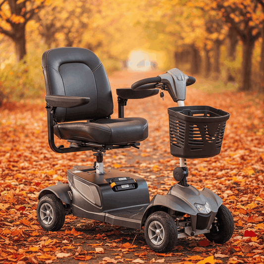 The Eden Essential Aura 4mph Boot Mobility Scooter