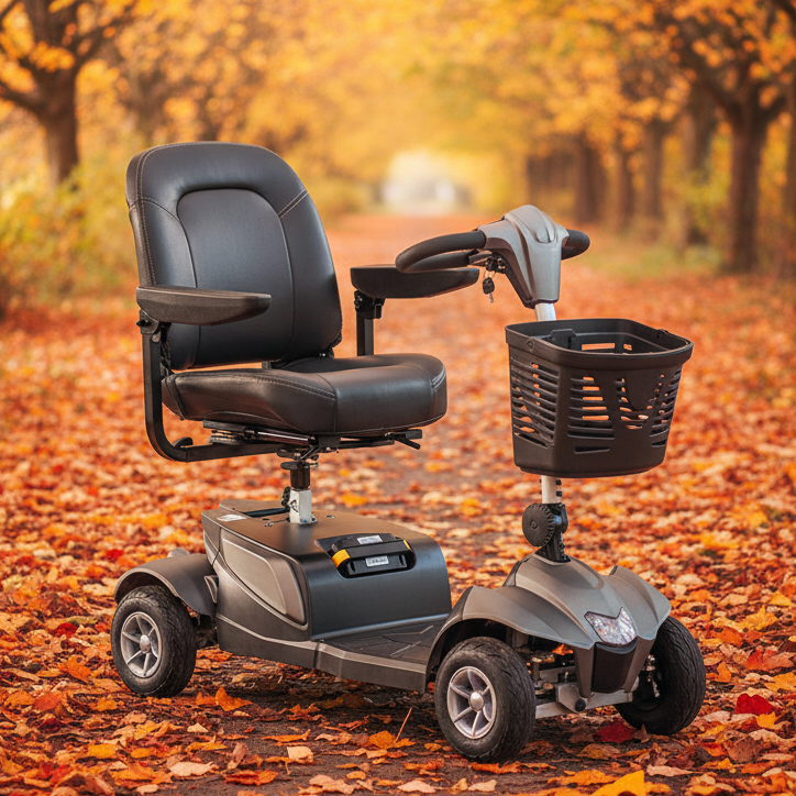 The Eden Essential Aura 4mph Boot Mobility Scooter