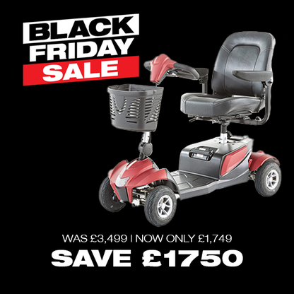 The Eden Essential Aura 4mph Boot Mobility Scooter