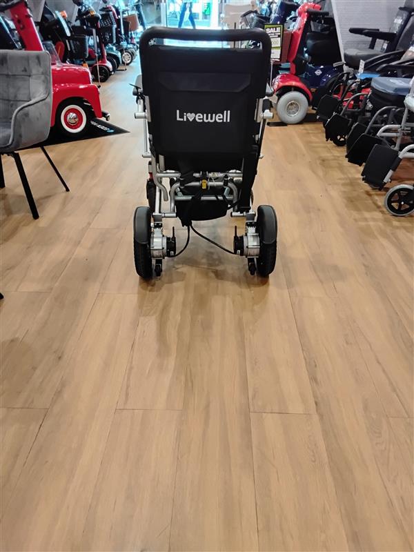 Livewell Instafold in Silver | Refurbished Powerchair Bootle