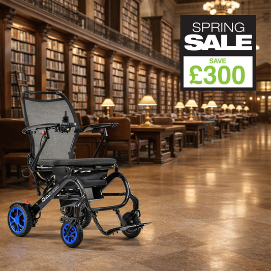 The Q50R Carbon (Eden Saturn Edition) Electric Wheelchair