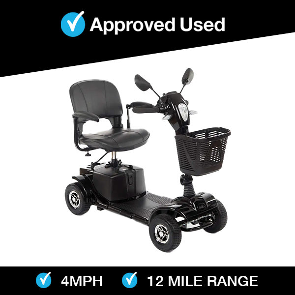 CareCo Forvas in Black| Refurbished Mobility Scooter Ripley