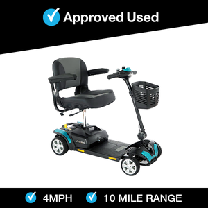 CareCo XGO in Teal | Refurbished Mobility Scooter Derby