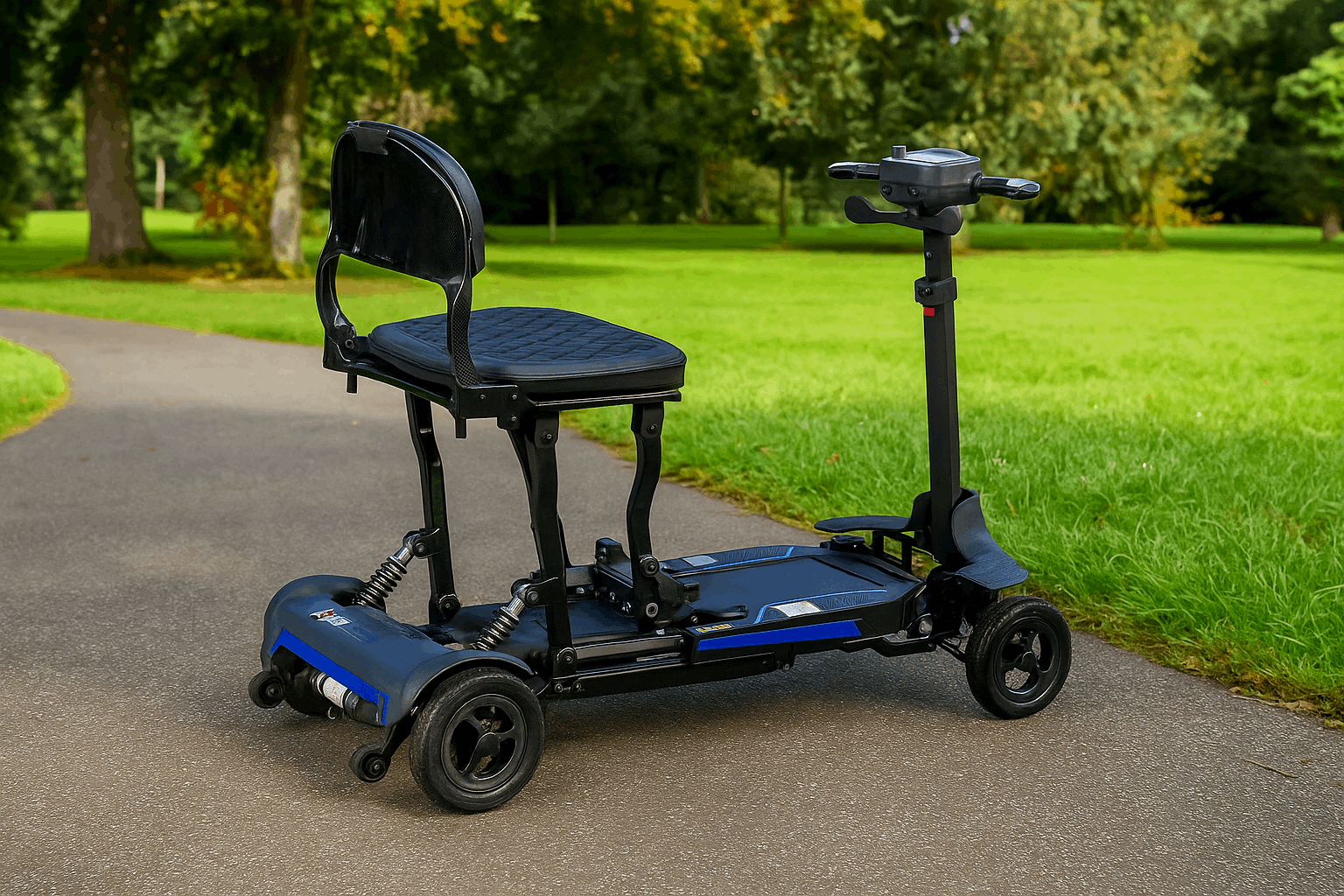 The Eden Supa Carbon Lite 4mph Mobility Scooter - Eden Mobility