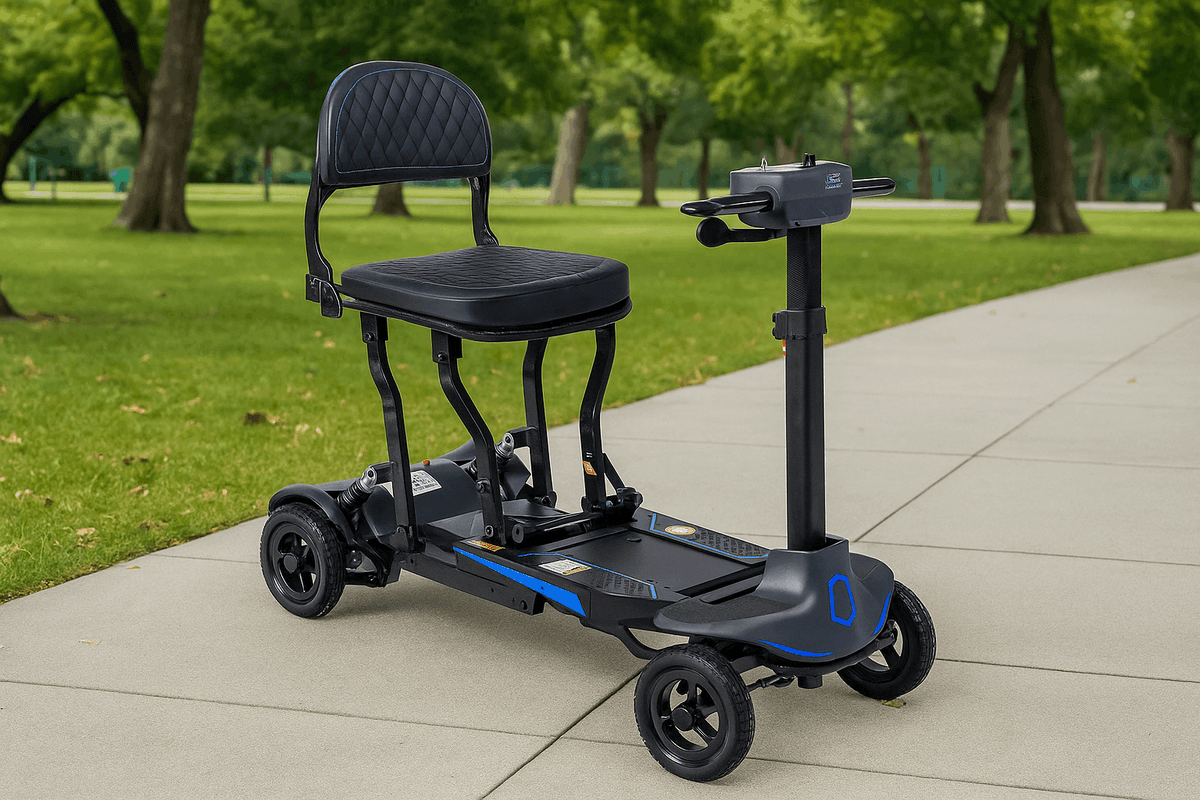 The Eden Supa Carbon Lite 4mph Mobility Scooter - Eden Mobility