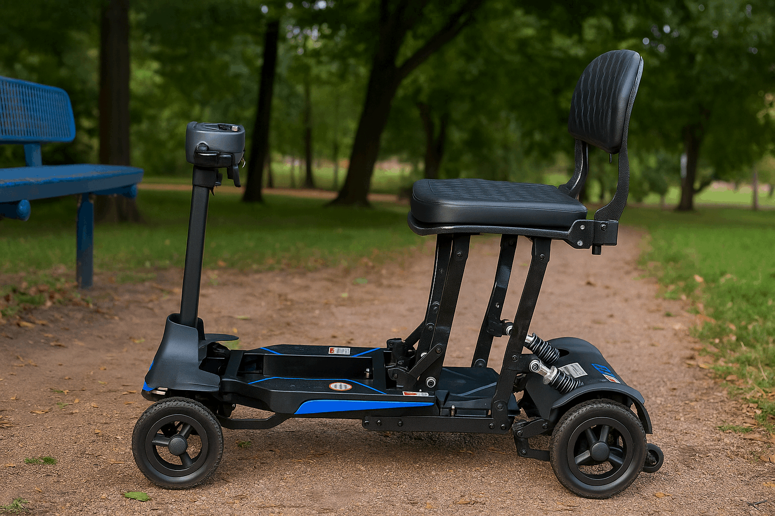 The Eden Supa Carbon Lite 4mph Mobility Scooter - Eden Mobility