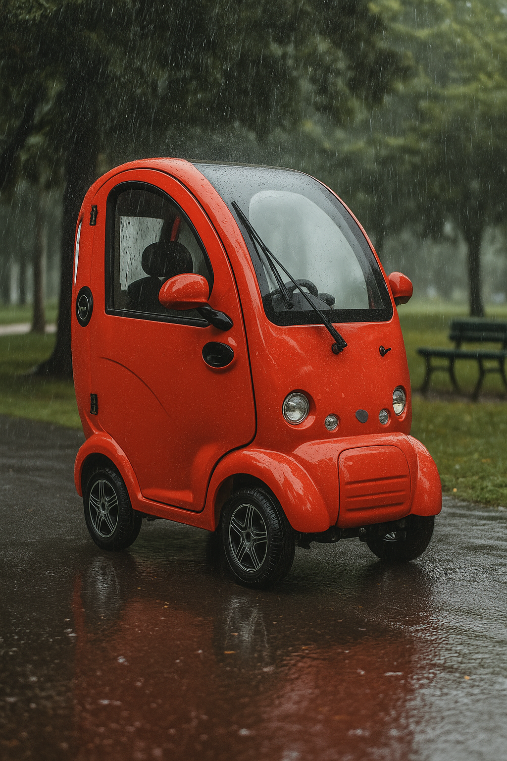 The Eden Cabin Car Mobility Scooter