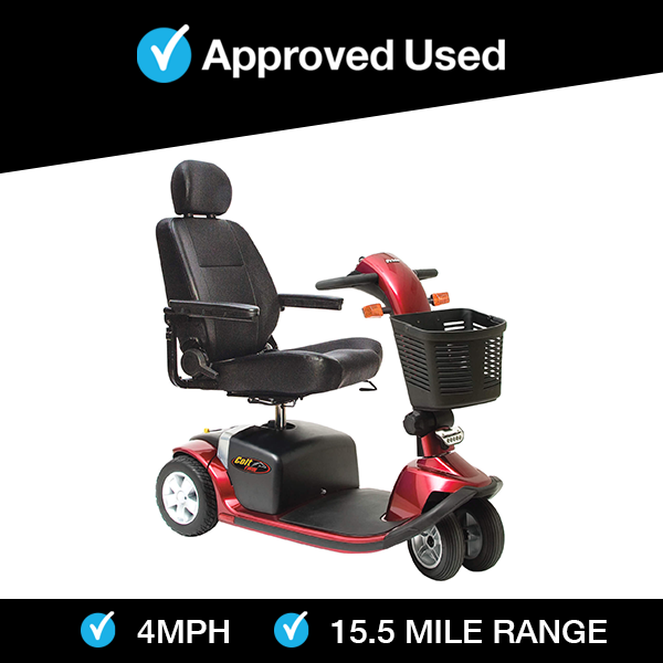 Pride Colt Red Mobility Scooter