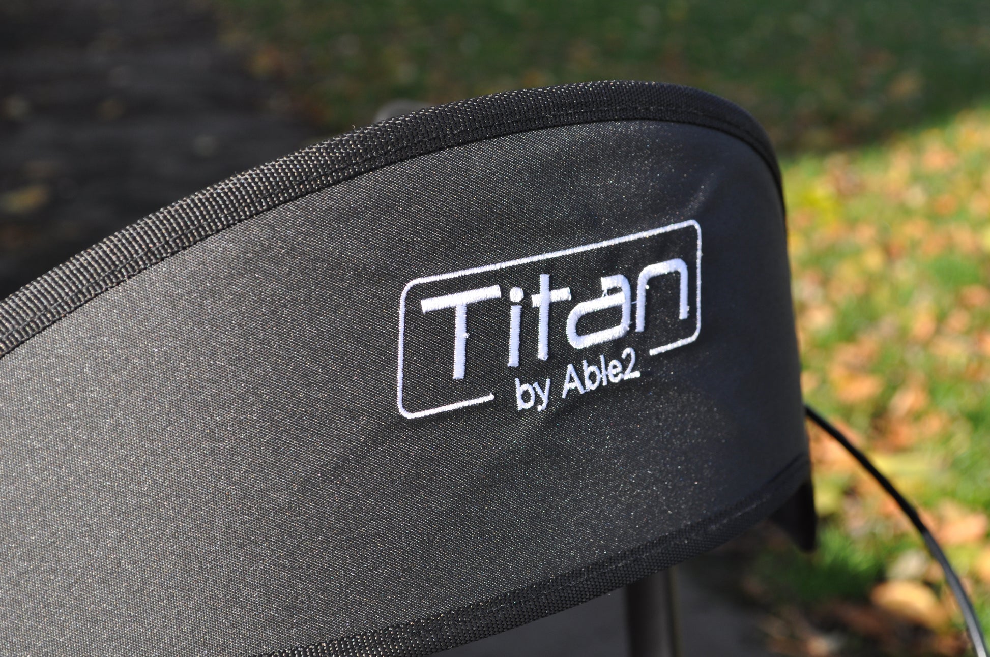 ABLE2 Titan Carbon Rollator In Red