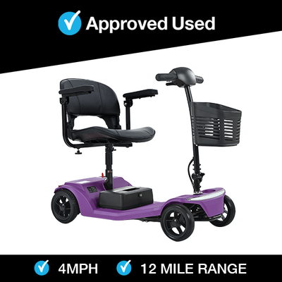 Discover Mobility Pilot in Purple | Refurbished Mobility Scooter Derby