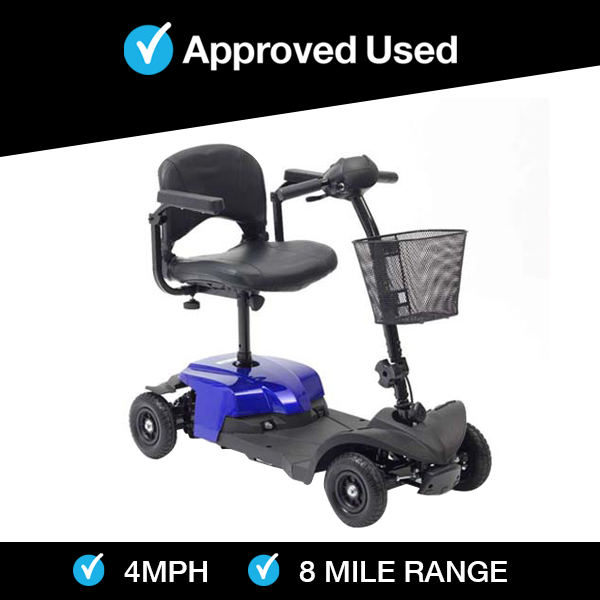 Drive Compact Lite in Blue | Refurbished Mobility Scooter Stockport
