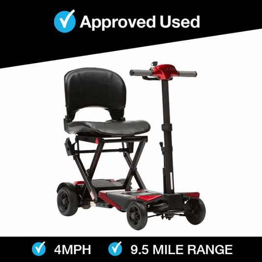 Approved Used  Solax - Red Mobility Scooter Banner