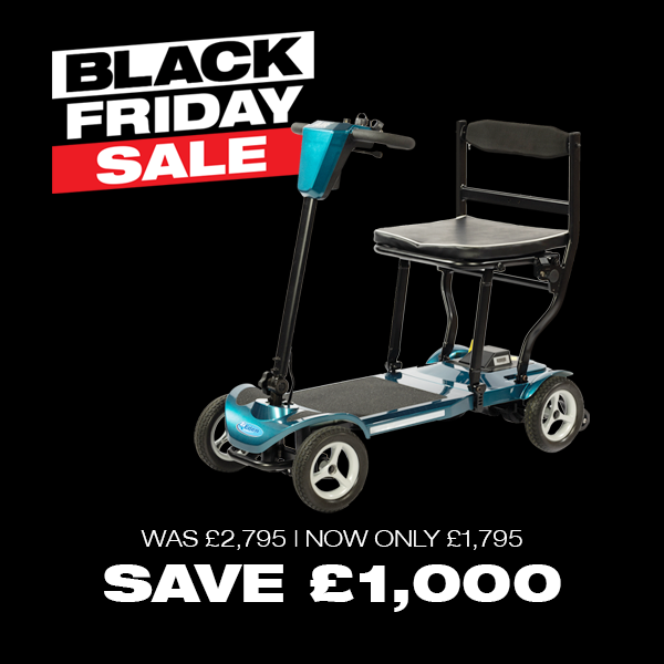Black Friday Sale banner for The Eden Air Mobility Scooter - save £1000